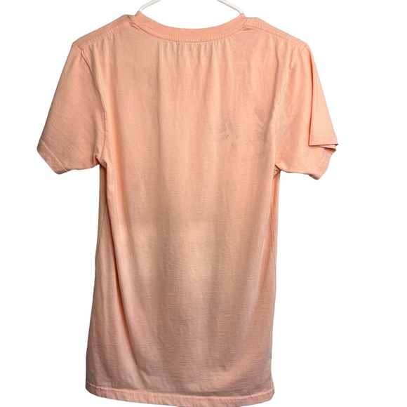 Dutch Bros Coffee Pink Salmon Graphic Tee XS 100% Cotton Oregon - Picture 2 of 5